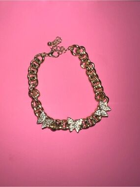 Butterfly anklet